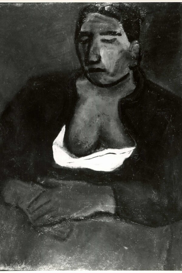 Consant Permeke, Selka s poprsím, NGP; foto: Vladimír Fyman